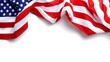 © Vivid Canvas - USA flag. American flag. American flag on a white background. Stars and Stripes
