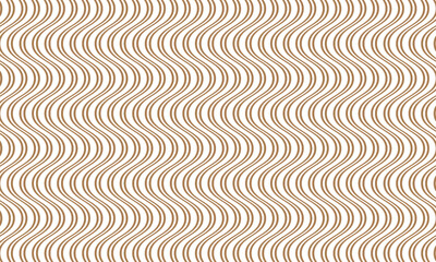 Poster - abstract repeatable brown vertical smooth wave line pattern.