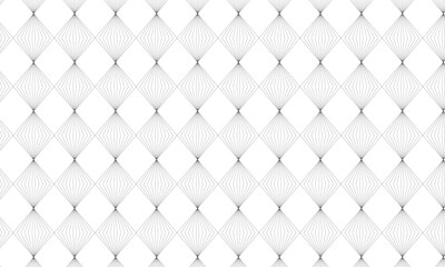 Aufkleber - abstract repeatable geometric blend line rhombus pattern.