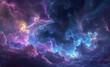 purple purple and blue cosmology wallpapers in