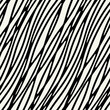 Vector seamless pattern. Abstract diagonal striped texture. Modern oblique monochrome background.	
