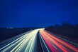 Langzeitbelichtung - Autobahn - Strasse - Traffic - Travel - Background - Line - Ecology - Highway - Long Exposure - Motorway - Night Traffic - Light Trails - High quality photo	