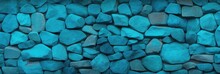 Turquoise Wallpaper For Seamless Cobblestone Wall Or Road Background