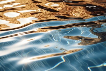 Poster - A picture capturing the reflection of a building in the water. Suitable for various uses
