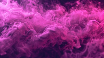 Poster - Pink smoke captured in close-up. Perfect for adding a touch of color and mystique to any project or event