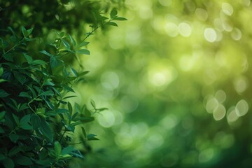 Aufkleber - A detailed close-up of a bush with lush green leaves. Perfect for nature enthusiasts and botanical projects
