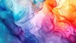 © Eireen - Abstract artistic alcohol ink colourful background. Marble liquid texture banner