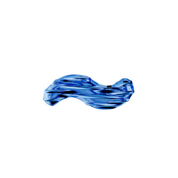 Fluted blue ice symbol
