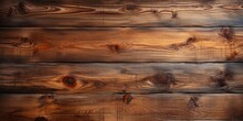 Close Up Of Weathered Wooden Plank Wall In An Abandoned Barn Generative AI
