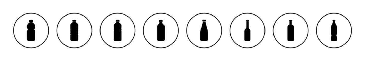 bottle icon vector. bottle sign and symbol