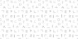 korean alphabet background. Seamless pattern.Vector.韓国のアルファベットパターン　背景素材