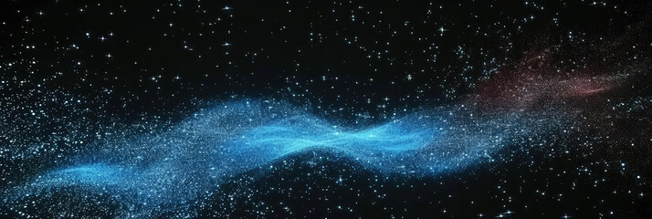 milky way space scene background. night sky with star fields and nebula. for game or technology back