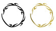 Laurel design for branding