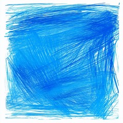 Blue color Scribble, image wallpaper.