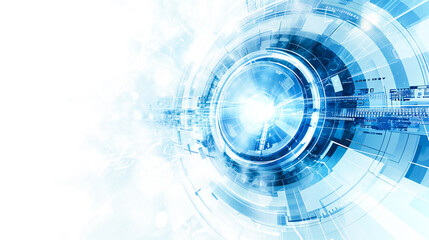 Poster - Abstract bright technology background illustration