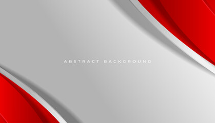 Red white modern abstract background design