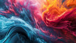 Abstract background with swirling shades of color in fluid gradients