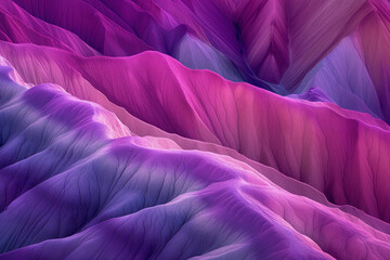 Poster - Surreal colorful landscape inspired by Zhangye Danxia mountains. Background image. Created with Generative AI technology