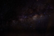 © wannasak - Milky way galaxy with stars and space dust in the universe.