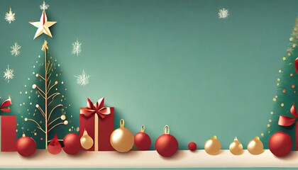 Poster - festive christmas design element vector