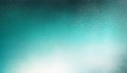 Wall Mural - teal blue green white black blurred abstract gradient background grainy noise texture glowing light large banner