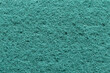 blue material of a sponge close-up