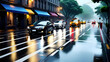 wall paper background traffic road rainy day scenes