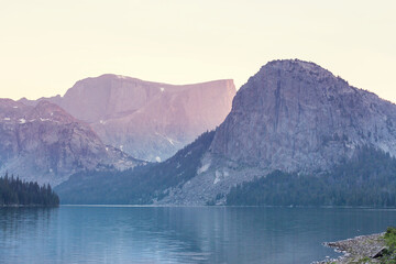 Canvas Print - Wind river range