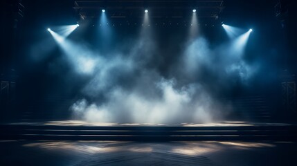 Wall Mural - background with lights