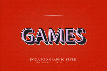 Poster - 3D Editable Vector Typography, 3D Classic Template , Logo Mockup, Tittle Poster, Old Style Retro Text Effects and Graphic Style.