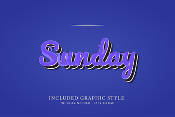 Poster - Classic Retro 3D Editable Text Effects, Vintage Typography, Logo Mockup, Title Poster and Graphic Style Template.