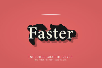 Poster - 3D Editable Vector Typography, 3D Classic Template , Logo Mockup, Tittle Poster, Old Style Retro Text Effects and Graphic Style.