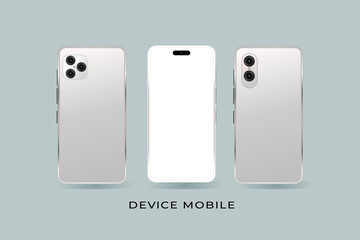 Smartphone and device mockup