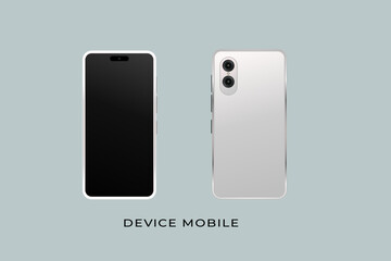 Smartphone and device mockup