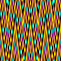 Poster - Seamless vector chevron pattern. Abstract geometric background. Pattern of lines.