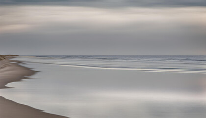 Wall Mural - beach in winter