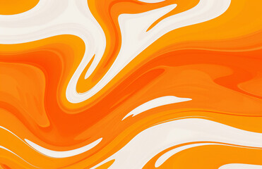 Wall Mural - orange and white textured pattern abstract design art background