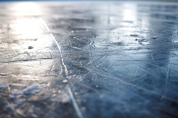 Sticker - A behind-the-scenes look at the making of an ice skating rink - detailing the freezing process - maintenance - and preparation required to create the perfect ice surface.