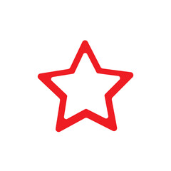 Wall Mural - Star icon vector illustration. Free royalty images