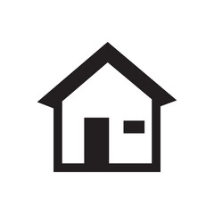 Poster - home icon, web homepage symbol, House symbol.