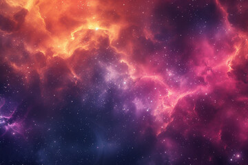 Wall Mural - nebula in the vast space background.