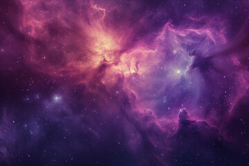 Wall Mural - nebula in the vast space background.