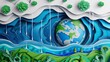 International earth day ecology environmental background