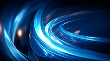 Neon Blue Abstract Background Glowing Spiral Futuristic Design
Generation AI