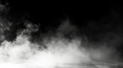  Smoke black ground fog cloud floor mist background steam dust dark white horror overlay. Ground smoke haze night black water atmosphere 3d magic spooky smog texture isolated transparent effect circle