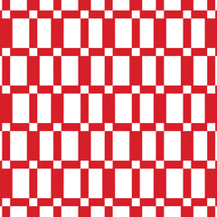 abstract geometric pattern geometric red pattern on white background.