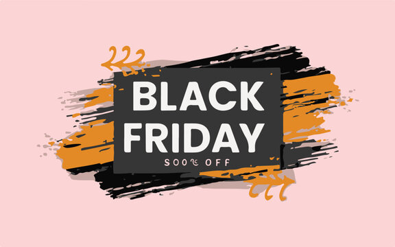 Smart Savings: Black Friday Modern Background Spectacle