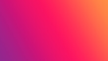 Purple And Pink And Orange Color Gradient Background. Banner Template.