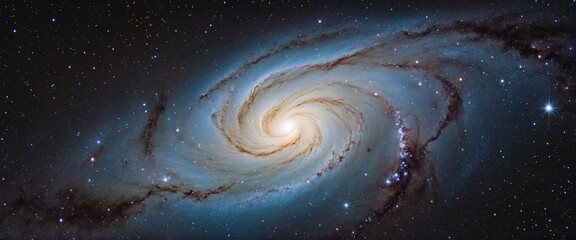 Wall Mural - nebula stars and deep space background