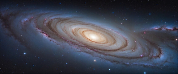 Wall Mural - galactic spiral wallpaper, milky way
